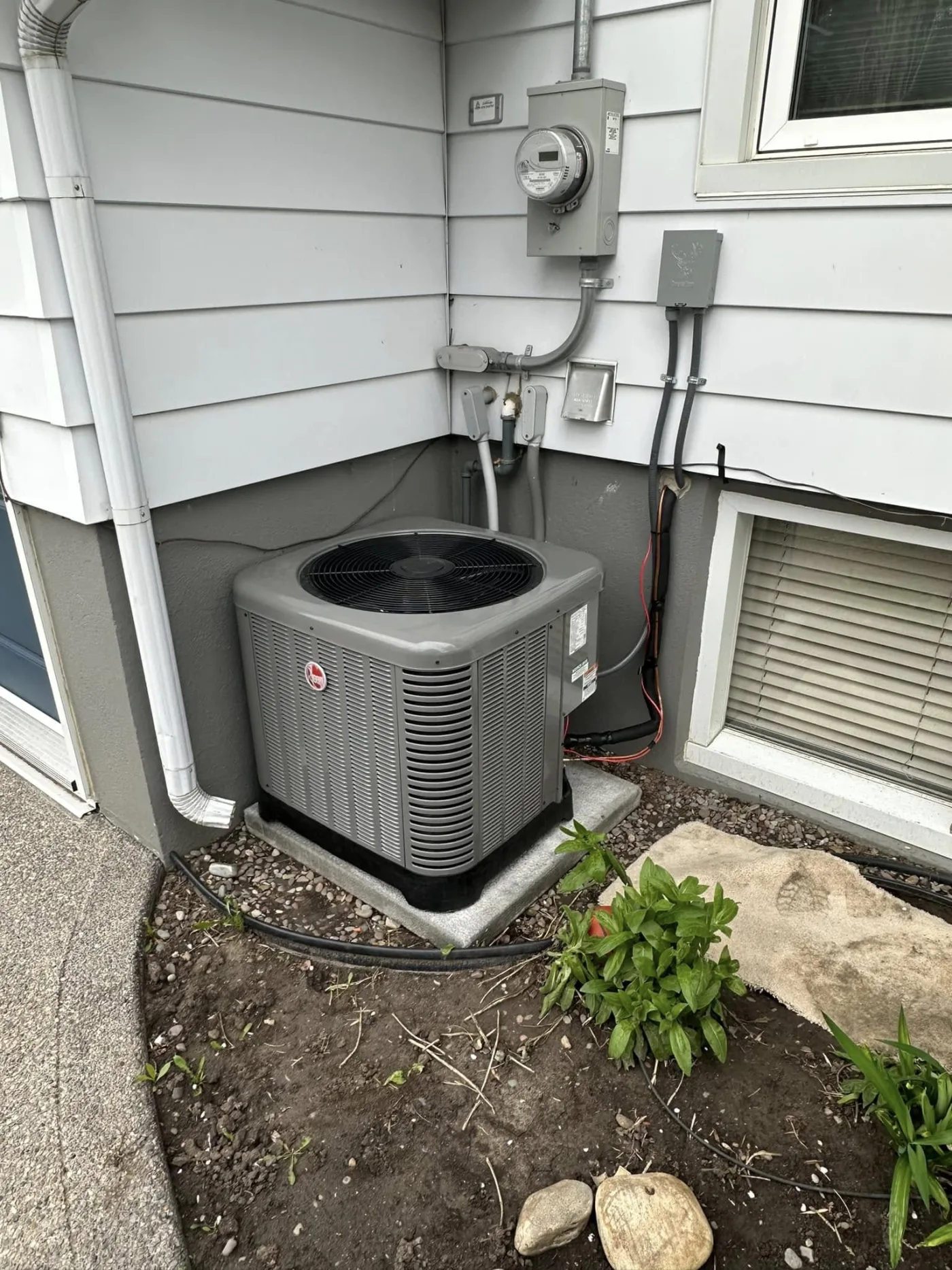New air conditioner installed at a Lethbridge home by Reid Pro
