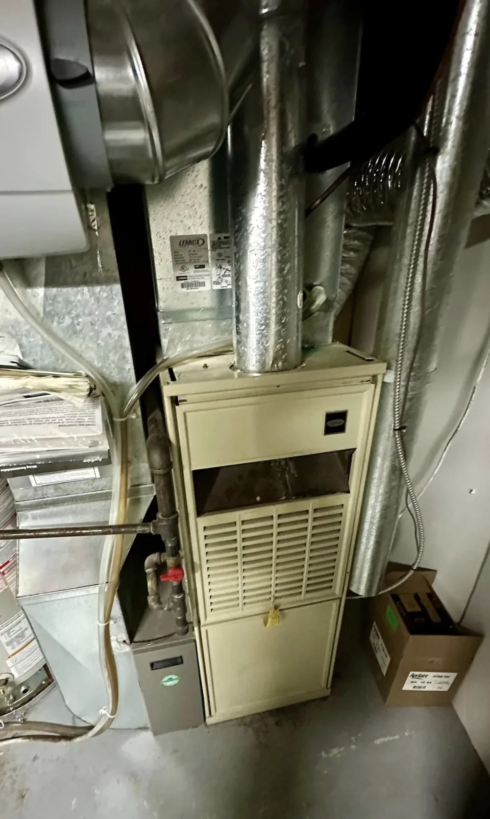 Aging furnace before replacement